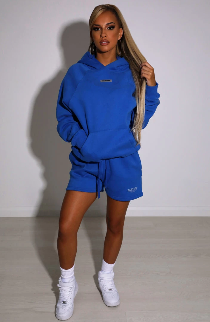 M.T Ivy Luxe Hoodie - Electric Blue NEW ARRIVALS