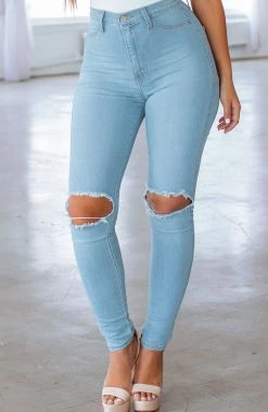 J.T Lenita Jeans - Light Blue Bottoms