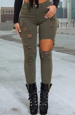 J.T Leah Jeans - Khaki