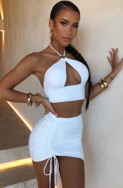 M.T Desiree Top - White