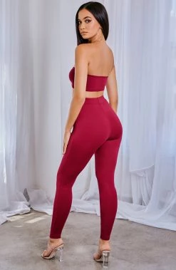 L.F Emilia Set - Burgundy