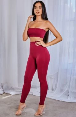 L.F Emilia Set - Burgundy