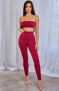 L.F Emilia Set - Burgundy