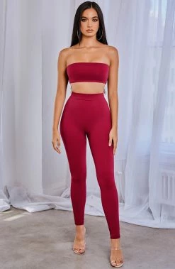 L.F Emilia Set - Burgundy