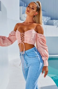 L.F Ella Top - Baby Pink NEW ARRIVALS