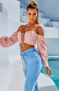 L.F Ella Top - Baby Pink NEW ARRIVALS