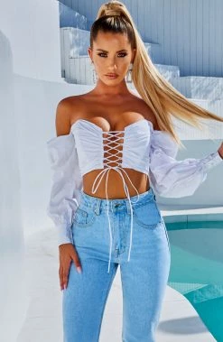 L.F Ella Top - White NEW ARRIVALS