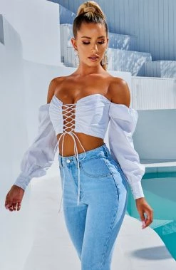 L.F Ella Top - White NEW ARRIVALS