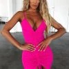 L.F Dresses Essa Dress - Hot Pink