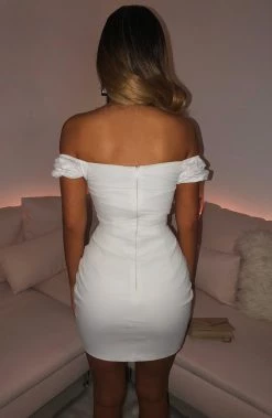 Z.Y Gabrielle Mini Dress - White BACK IN