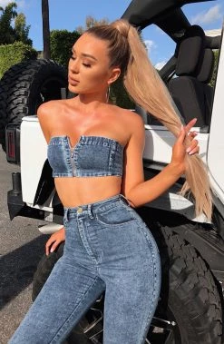 Z.Y Shani Grimmond X Babyboo - For You Pants - Dark Denim