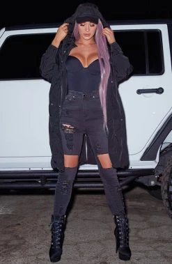 F.I Shani Grimmond X Babyboo - Not A Problem Jacket - Black