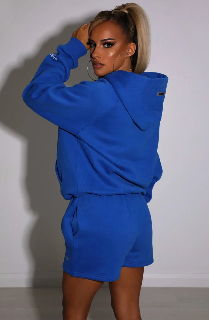 M.T Ivy Luxe Hoodie - Electric Blue NEW ARRIVALS