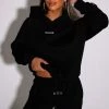 M.T Ivy Luxe Hoodie - Black NEW ARRIVALS