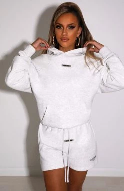 M.T Ivy Luxe Hoodie - Grey