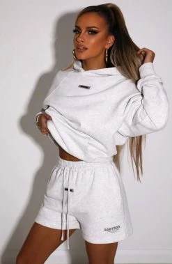 M.T Ivy Luxe Hoodie - Grey