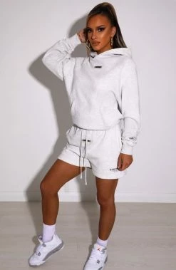 M.T Ivy Luxe Hoodie - Grey