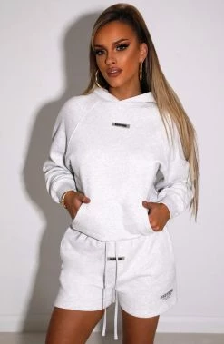 M.T Ivy Luxe Hoodie - Grey