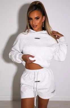 M.T Ivy Luxe Hoodie - Grey