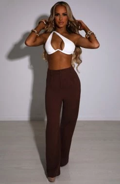 L.F Jadae Pants - Chocolate NEW ARRIVALS