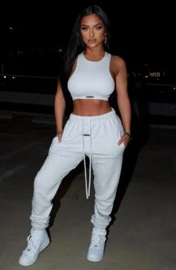 M.T Ivy Luxe Trackpant - Grey