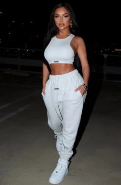 M.T Ivy Luxe Trackpant - Grey