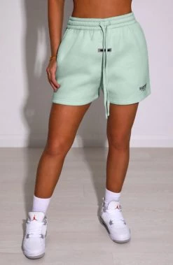 M.T Cora Luxe Shorts - Sage