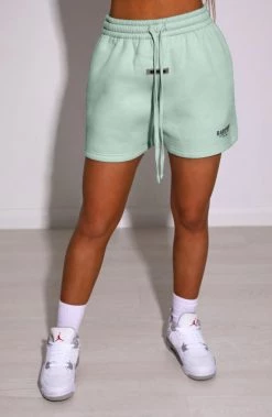 M.T Cora Luxe Shorts - Sage
