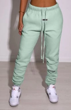 M.T Ivy Luxe Trackpant - Sage NEW ARRIVALS