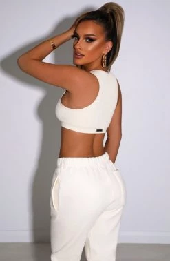 S.L Jae Luxe Crop - Cream