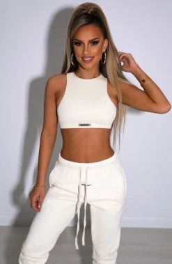 S.L Jae Luxe Crop - Cream