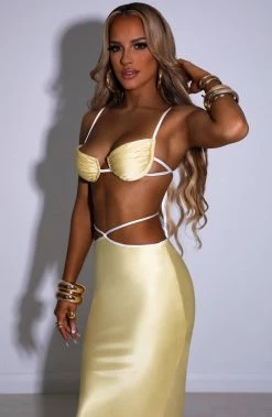 L.F Jasmyn Top - Lemon