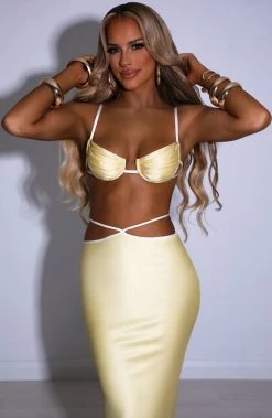 L.F Jasmyn Top - Lemon