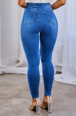 W.K Shani Grimmond X Babyboo - Feelin It Jeans - Blue NEW ARRIVALS