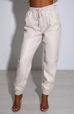 L.F Jordyn Pants - Cream NEW ARRIVALS