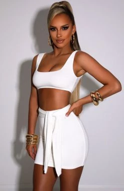 S.D Juliana Set - White NEW ARRIVALS