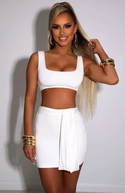 S.D Juliana Set - White NEW ARRIVALS