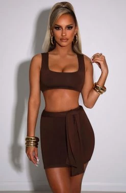 S.D Juliana Set - Chocolate NEW ARRIVALS