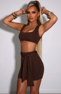 S.D Juliana Set - Chocolate NEW ARRIVALS