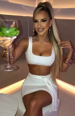 S.D Juliana Set - White NEW ARRIVALS