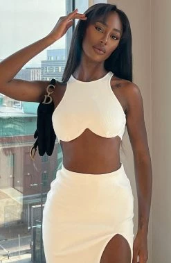 L.F Juliet Top - White NEW ARRIVALS