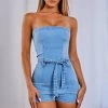 P.S Kaylee Playsuit - Denim NEW ARRIVALS