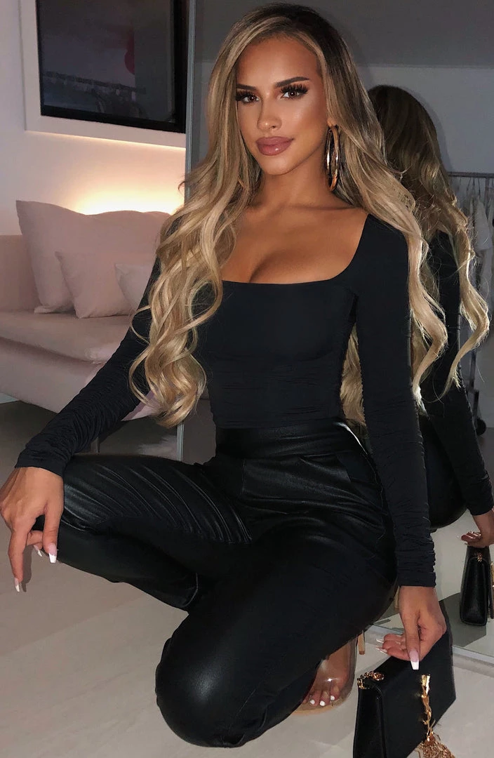 M.T Kaia Bodysuit - Black