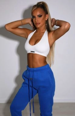 S.L NEW ARRIVALS Kami Luxe Crop - White