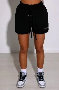 M.T Cora Luxe Shorts - Black