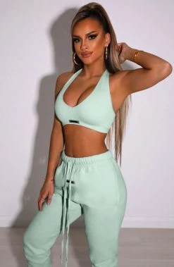S.L Kami Luxe Crop - Sage