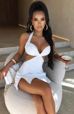 M.T Kamilla Mini Dress - White