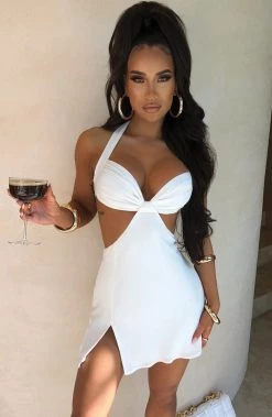 M.T Kamilla Mini Dress - White