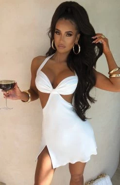 M.T Kamilla Mini Dress - White