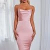 C.F Katiana Midi Dress - Baby Pink NEW ARRIVALS